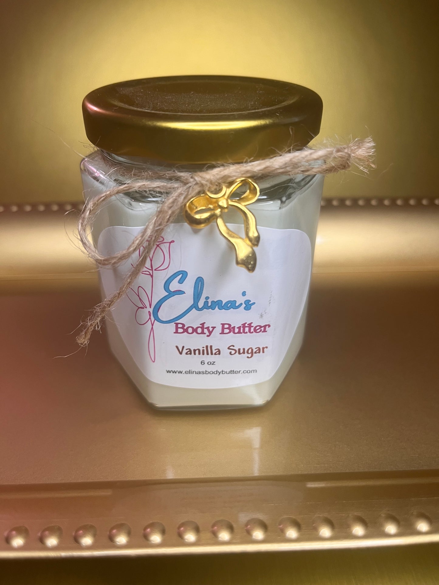 Elina's Body Butter- VANILLA SUGAR 6oz
