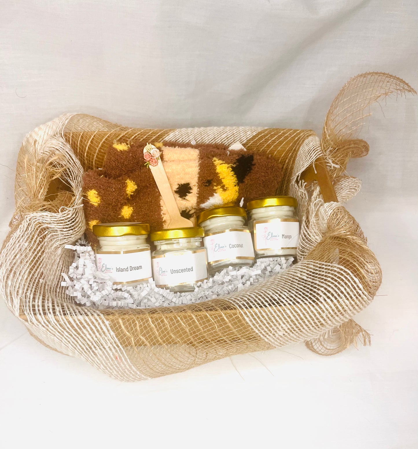 Elina’s Moisturizing Natural Body Butter Sample Gift Box