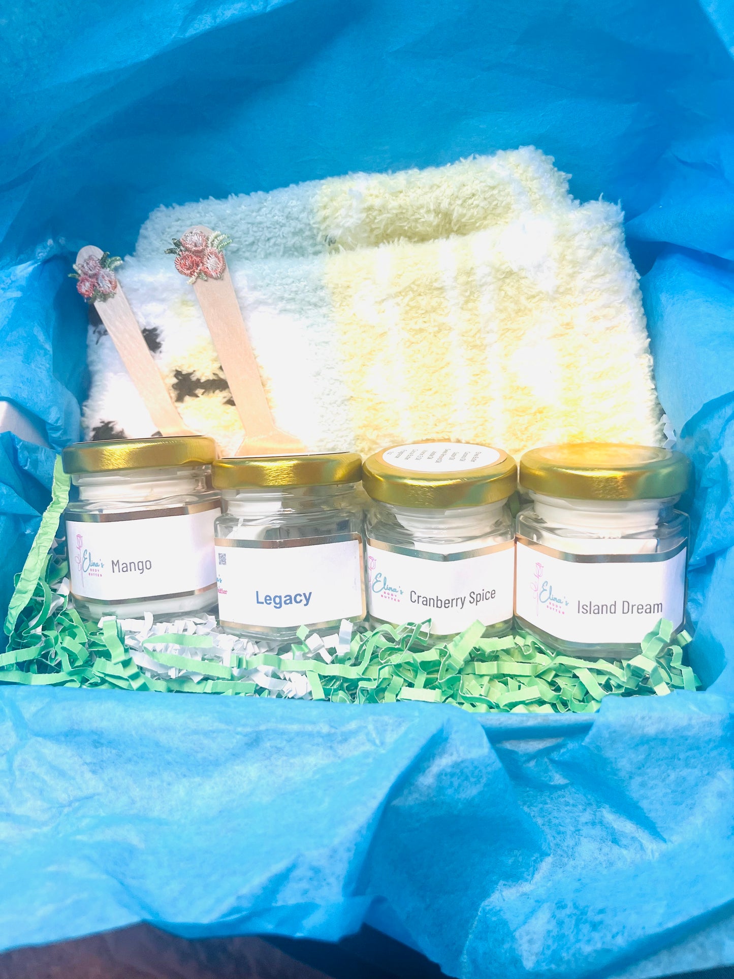 Elina’s Moisturizing Natural Body Butter Sample Gift Box